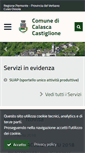 Mobile Screenshot of comune.calascacastiglione.vb.it